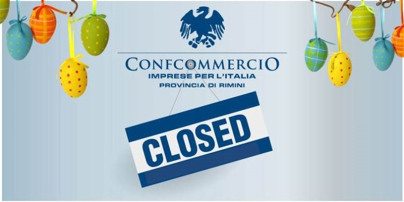Uffici chiusi: venerdì 19 aprile pomeriggio e nella giornata di venerdì 26 aprile