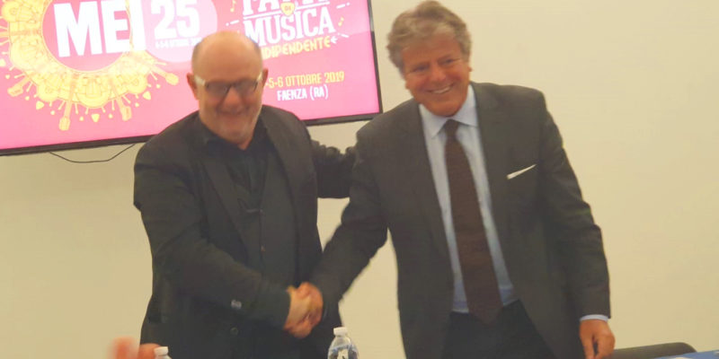 Al MEI di Faenza siglato un patto tra il presidente del SILB dell’Emilia Romagna, Gianni Indino e il direttore artistico Giordano Sangiorgi