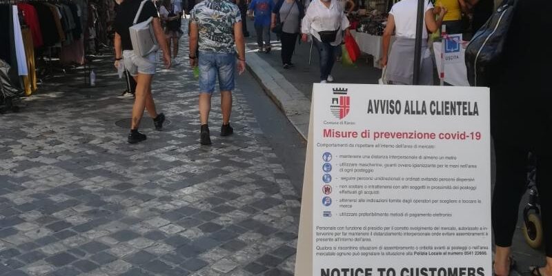 Nuove ordinanze locali per lo svolgimento dei mercati