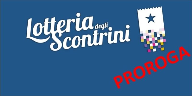 Proroga della lotteria degli scontrini