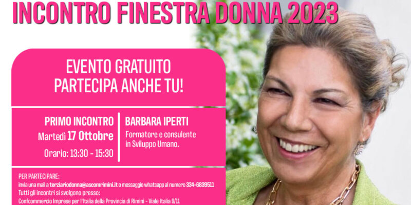 Finestra Donna 2023: “Qual è la mia visione, il mio scopo?”