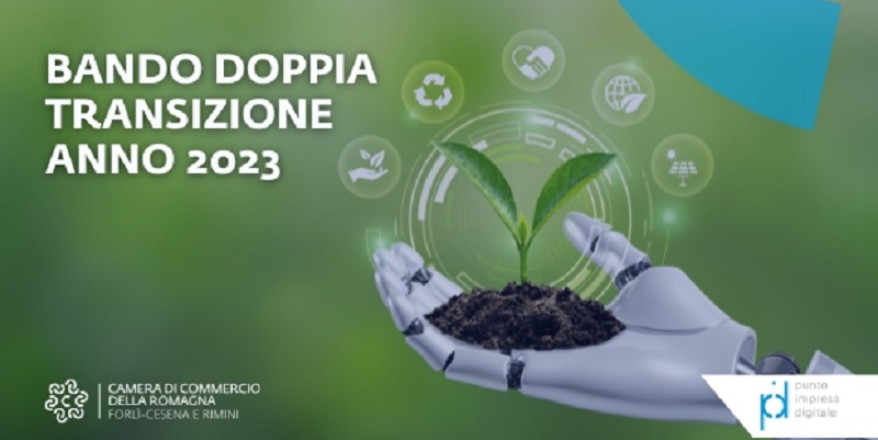 Bando Doppia Transizione: digitalizzazione, efficientamento energetico, sostenibilità ambientale